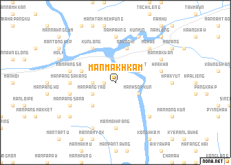 map of Mān Makhkam