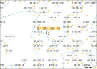 map of Man Mak-hkaw