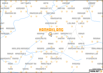 map of Mān-māk-lāng