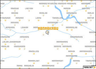 map of Mān Makmau