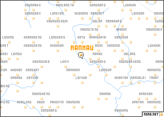 map of Mān Maü