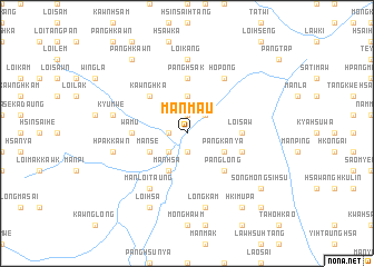 map of Mān Maü