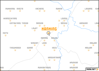 map of Mān Ming
