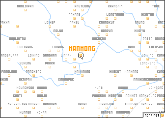 map of Mān Mong