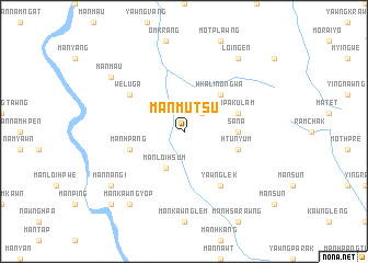 map of Mān Mutsu