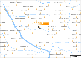 map of Mān Na-long