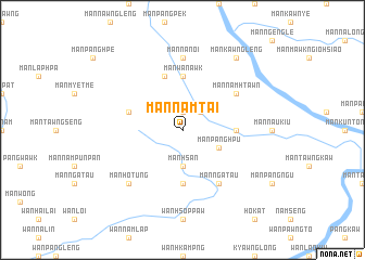 map of Mān Namtai