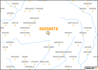 map of Mān Namta