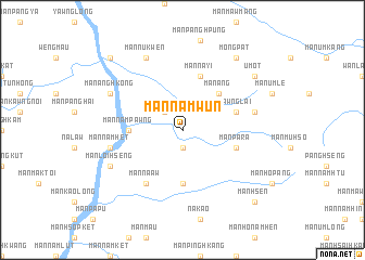 map of Mān Namwün