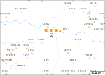 map of Mān Nang