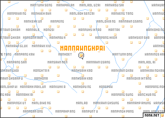 map of Mān Nawnghpai