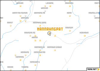 map of Mān Nawngpat