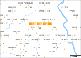 map of Mān Nawngping