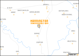 map of Mannington