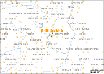 map of Mannsberg