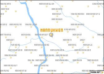 map of Mān Nukwen