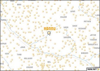 map of Mannu