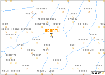 map of Mān Nyu