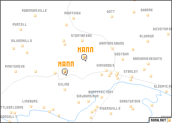 map of Mann