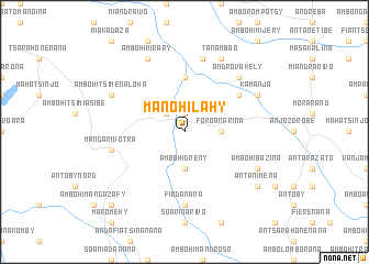 map of Manohilahy