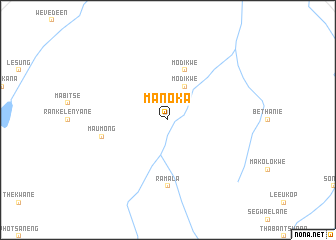 map of Manoka
