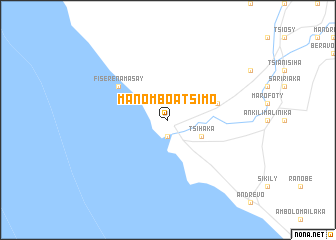map of Manombo Atsimo