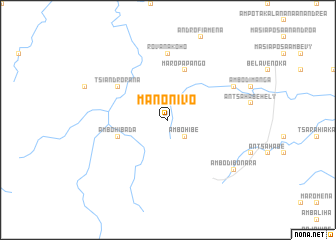 map of Manonivo