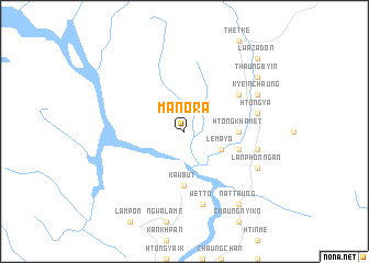 map of Manora