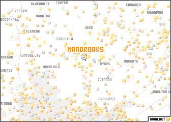 map of Manor Oaks