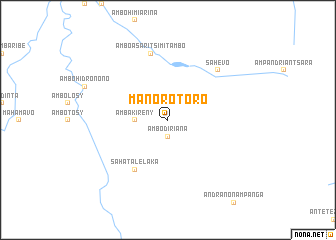 map of Manorotoro