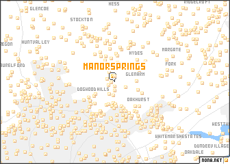 map of Manor Springs