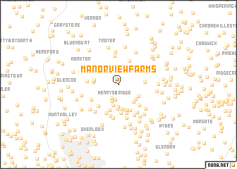 map of Manor View Farms