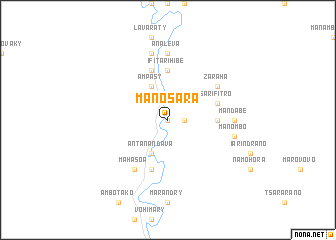 map of Manosara