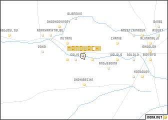 map of Manouachi