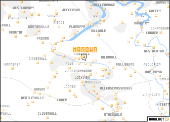 map of Manown