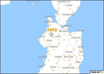 map of Maño