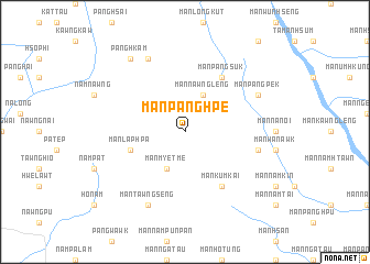 map of Mān Panghpe