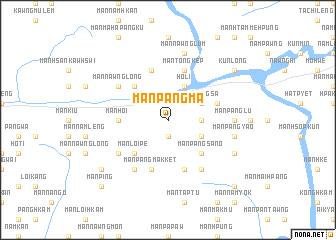 map of Mān Pāngma