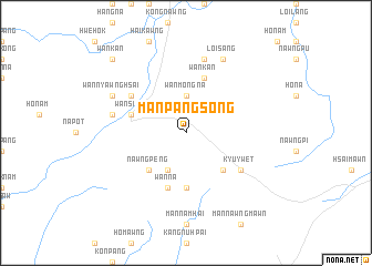 map of Mān Pangsong