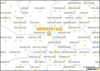 map of Mān Pāngtüng