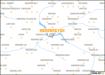 map of Mān Pang-yok