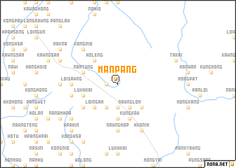 map of Mān Pāng