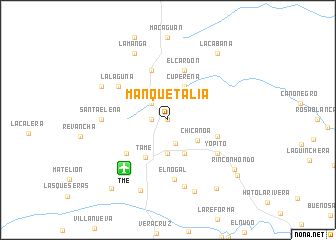 map of Manquetalia