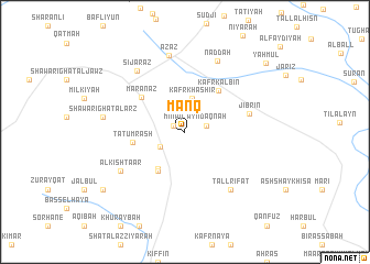map of Manq