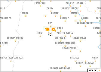 map of Manre