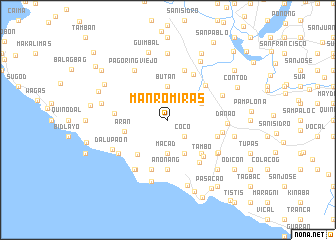 map of Manromiras