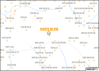 map of Mansaina