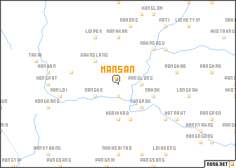 map of Mān San