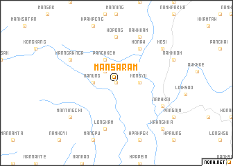 map of Mān Sa-ram