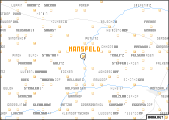 map of Mansfeld